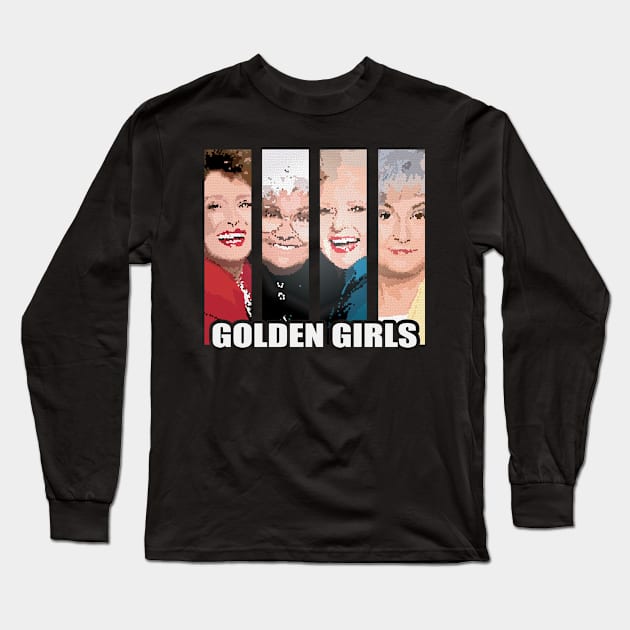 Golden Girls //\\ Squad Goals Long Sleeve T-Shirt by Trendsdk